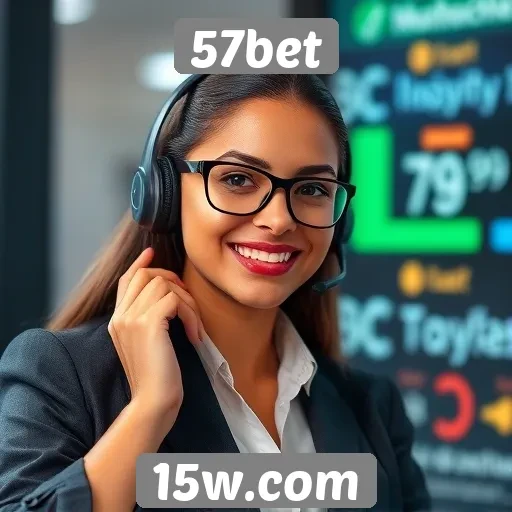 Suporte ao cliente no 57bet e suas características