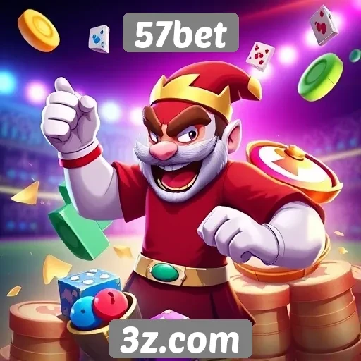 Variedade de jogos disponíveis no 57bet